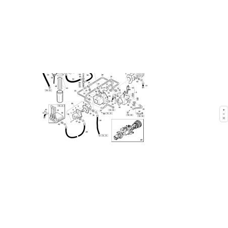 Support de bloc de soupapes d'origine Kubota T4 GF 01.50.00.5350