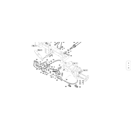 Supporto registro x bloccaggio diff.c/ca ORIGINALE KUBOTA GIANNI FERRARI 01.50.00.5381