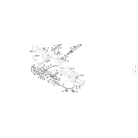 Braccio brocciato x bloccaggio diff.T4 ORIGINALE KUBOTA GIANNI FERRARI 01.50.00.5391