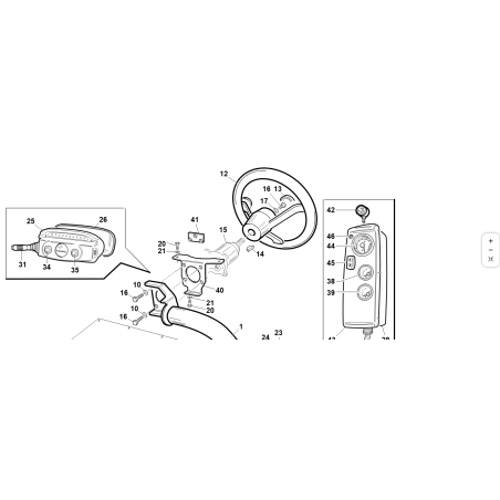 Soporte de relé para tablero T1-2-4 ORIGINAL KUBOTA GIANNI FERRARI 01.50.00.5773