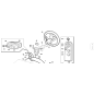 Relaisträger für Armaturenbrett T1-2-4 ORIGINAL KUBOTA GIANNI FERRARI 01.50.00.5773
