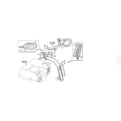 Accesorio inferior para salpicadero Kubota T4 original GF 01.50.00.5780