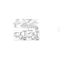 Renfort de support de relevage 1000 LT - origine KUBOTA GIANNI FERRARI 01.50.00.6260