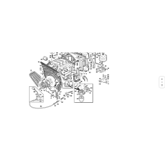 Vordere DS-Halterung für ORIGINAL KUBOTA GIANNI FERRARI 01.50.00.7000 Motor