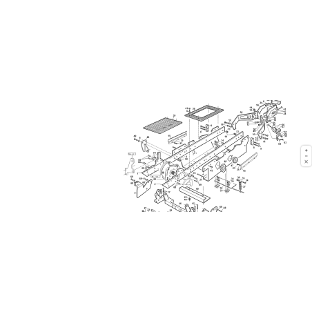 Support de bague de tendeur PDP/Turbine T d'origine KUBOTA GIANNI FERRARI 01.50.00.7770