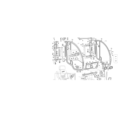 Capuchon de sécurité pour arceau de sécurité ORIGINAL KUBOTA GIANNI FERRARI 01.50.00.8430