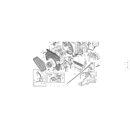 Cable gland for hole D.20 (int. hole 15) ORIGINAL KUBOTA GIANNI FERRARI 00.07.01.0031