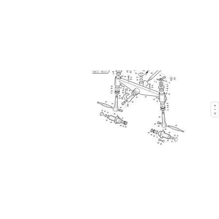 Splintstift D.3x30 UNI 1336 Zink geglühter Draht ORIGINAL KUBOTA GIANNI FERRARI 00.18.04.0054