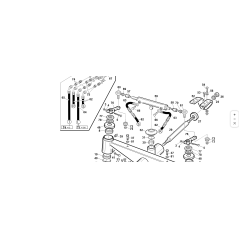 Tuerca M10x1,25 Autobl.P.fina UNI 7473 Cl. ORIGINAL KUBOTA GIANNI FERRARI 00.26.04.1070