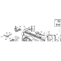 Abrazadera de manguera D.30-40 con tornillo sin ORIGINAL KUBOTA GIANNI FERRARI 00.29.02.0040
