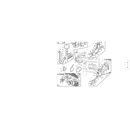 Abrazadera de manguera D.40-60 con tornillo sin ORIGINAL KUBOTA GIANNI FERRARI 00.29.02.0060