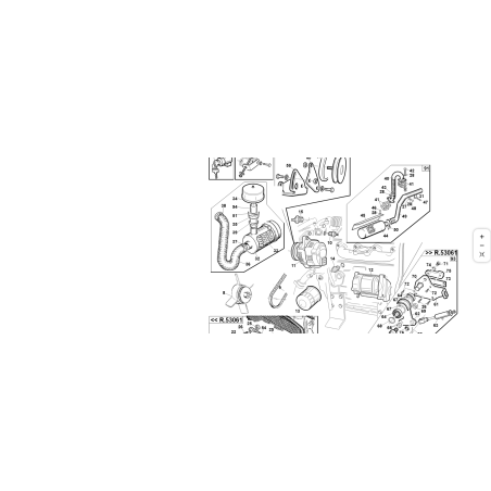 Abrazadera de manguera D.60-80 con tornillo sin ORIGINAL KUBOTA GIANNI FERRARI 00.29.02.0080