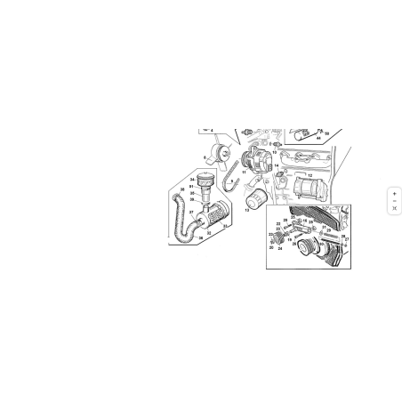 Abrazadera de manguera 61-65 con tirante ORIGINAL KUBOTA GIANNI FERRARI 00.29.02.1065