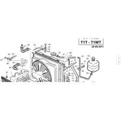 Abrazadera de manguera de acero inoxidable D.11-19 ORIGINAL KUBOTA GIANNI FERRARI 00.29.10.0030