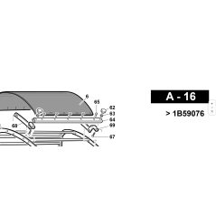 Borchia ribattino D.4 testa 13 ORIGINALE KUBOTA GIANNI FERRARI 00.66.10.4013