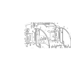 Washer for carpentry DIN.7989 for screws D ORIGINAL KUBOTA GIANNI FERRARI 00.68.13.0010