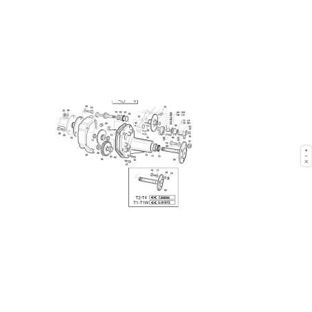Vite TE M8x65 Fil.parz.UNI 5737 ORIGINALE KUBOTA GIANNI FERRARI 00.92.05.0170