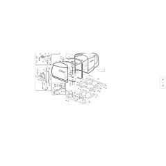 Vis TE M8x60 Filetage intérieur UNI 5739 ORIGINAL KUBOTA GIANNI FERRARI 00.92.05.1160