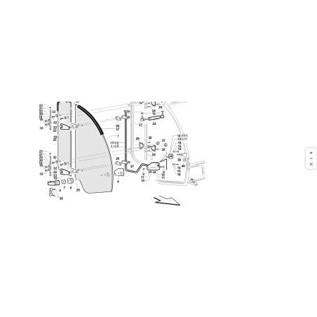 Vite TSPEI M8x50 UNI 5933 ORIGINALE KUBOTA GIANNI FERRARI 00.95.05.0110