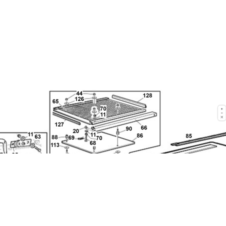 PVC-Unterlegscheibe D.6/36 Dicke 5 ORIGINAL KUBOTA GIANNI FERRARI 01.30.00.0020