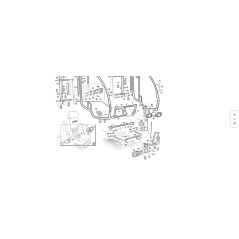 Registre de traverse inférieure Sp.3 pour arceau de sécurité ORIGINAL KUBOTA GIANNI FERRARI 01.50.00.8427 | Newgardenstore.eu