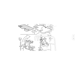 Cavetto sicurezza D.8/L.230 T1-2-4 ORIGINALE KUBOTA GIANNI FERRARI 01.50.01.1882