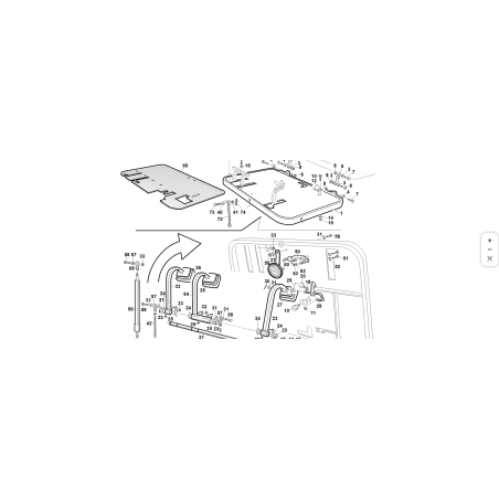 Cavetto sicurezza D.8/L.230 T1-2-4 ORIGINALE KUBOTA GIANNI FERRARI 01.50.01.1882