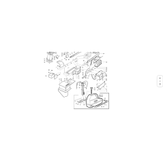 Turbo-Relaiskasten-Halterungsblech 4C ORIGINAL KUBOTA GIANNI FERRARI 01.60.00.0159