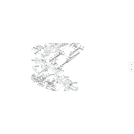 Amortisseur de commande de pompe d'origine KUBOTA GIANNI FERRARI 01.90.00.1181