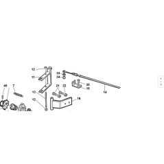 AUTOMUTTER M6 UNI 7474 6S LOW ZNT ORIGINAL KUBOTA GIANNI FERRARI 00111000035