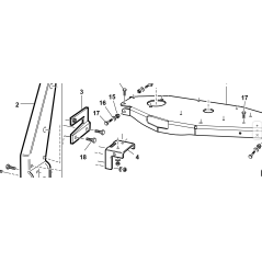 VIS TE UNI 5739 M8X20 10.9 ZNT ORIGINAL KUBOTA GIANNI FERRARI 00111300061