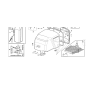 TORNILLO TTQST UNI 5731 M6X25 4.8 ZNT ORIGINAL KUBOTA GIANNI FERRARI 00111340008