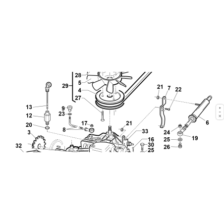 VIS TSPEI M5X20 8.8 UNI 5933 ZNT ORIGINAL KUBOTA GIANNI FERRARI 00111350011