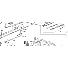 VITE TCEI M8x25 8.8 UNI 5931 ZNT ORIGINALE KUBOTA GIANNI FERRARI 00111400026