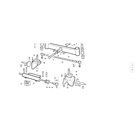 TUERCA HEXAGONAL M12X1.25 UNI 5588 ZNT ORIGINAL KUBOTA GIANNI FERRARI 00111500027