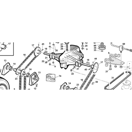 VITE TE M8x40 8.8 UNI 5739 ZNT ORIGINALE KUBOTA GIANNI FERRARI 00111000094
