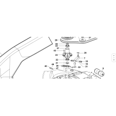 VIS TTQST UNI 5731 M8X25 8.8 ZNT ORIGINAL KUBOTA GIANNI FERRARI 00111340006