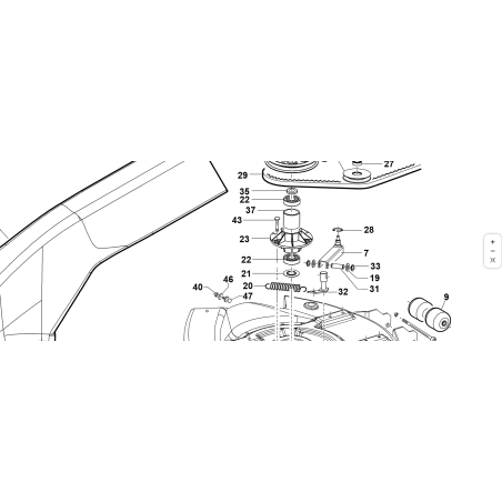 VITE TTQST UNI 5731 M8X25 8.8 ZNT ORIGINALE KUBOTA GIANNI FERRARI 00111340006