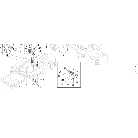 TUERCA NYLOC N.° 10-24 ORIGINAL KUBOTA GIANNI FERRARI 93900104252