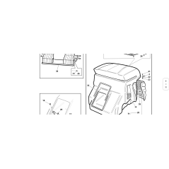 "1/4" UNC VERZINKT MUTTER" ORIGINAL KUBOTA GIANNI FERRARI 00111150013