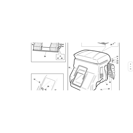 1/4 UNC VERZINKT MUTTER ORIGINAL KUBOTA GIANNI FERRARI 00111150013