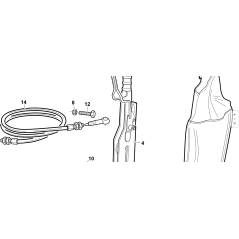 VITE TE M10x35 8.8 UNI 5739 ZNT ORIGINALE KUBOTA GIANNI FERRARI 00111300018