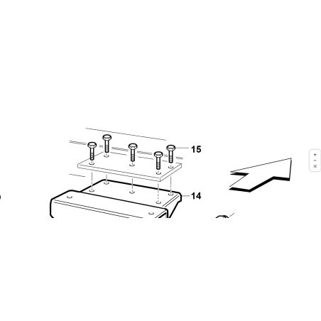 VITE TBEI M10X30 10.9 ISO 7380 ZNT ORIGINALE KUBOTA GIANNI FERRARI 00111450022