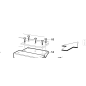 SCHRAUBE TBEI M10X30 10,9 ISO 7380 ZNT ORIGINAL KUBOTA GIANNI FERRARI 00111450022