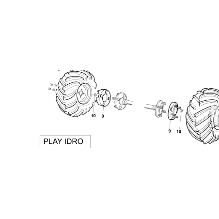 AUTOMUTTER UNI 7474 M16X1,5 6S ORIGINAL KUBOTA GIANNI FERRARI 00111250016