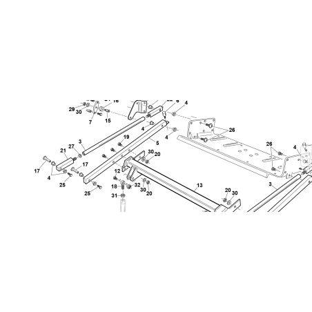 VITE TE ISO 4014 M10X45 10.9 ZNT ORIGINALE KUBOTA GIANNI FERRARI 00111300059