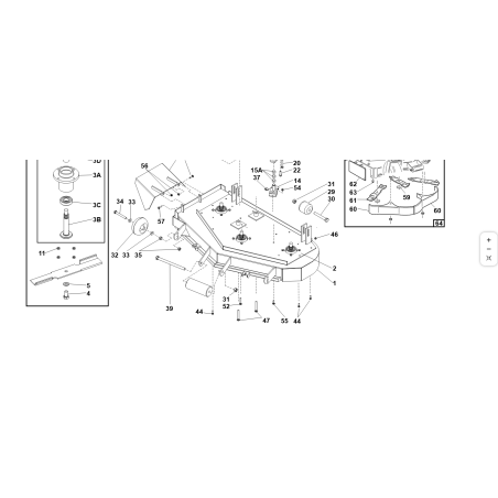 SQUARE BOLT UNDERHEAD 1/4-20 X 1 ORIGINAL KUBOTA GIANNI FERRARI 93900107510