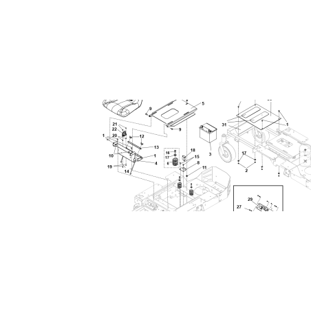 TUERCA 1/4 ORIGINAL KUBOTA GIANNI FERRARI 93900109012