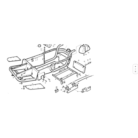VITE TE UNI 5737 M10X65 8.8 ZNT ORIGINALE KUBOTA GIANNI FERRARI 00111300035