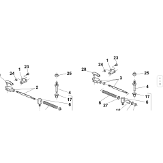 AUTOMUTTER M14 UNI 7473 6S ZNT ORIGINAL KUBOTA GIANNI FERRARI 00111000077